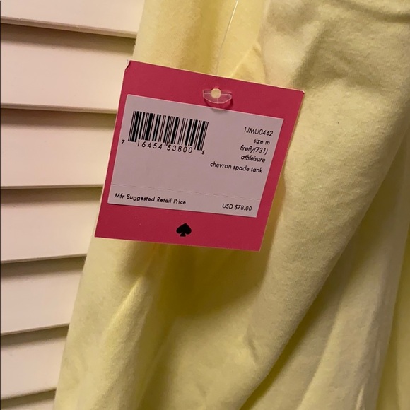 ♠️ HP🎉Kate  Spade chevron spade tank top. ♠️ - Picture 6 of 6